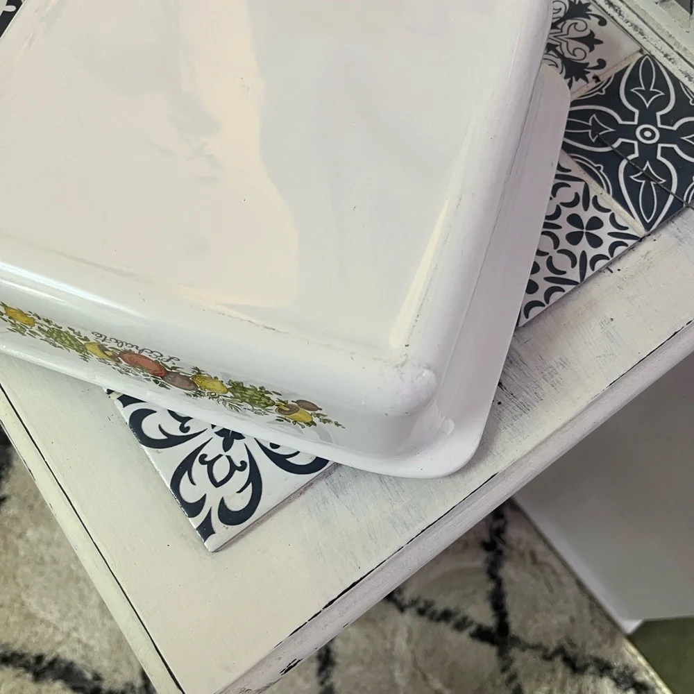Corningware elegant white
