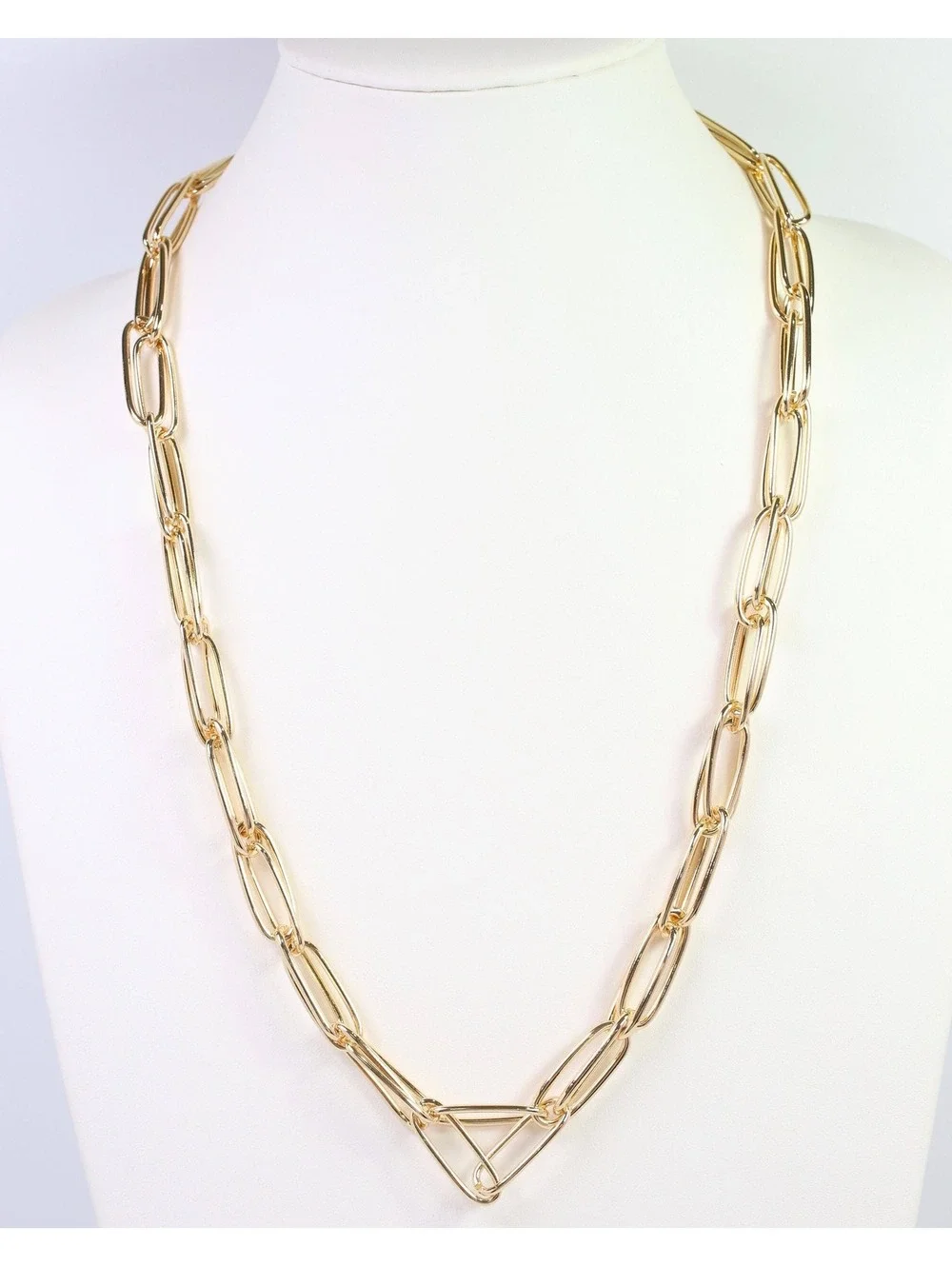 Caroline Hill Mandan Infinity Chain Necklace - Gold