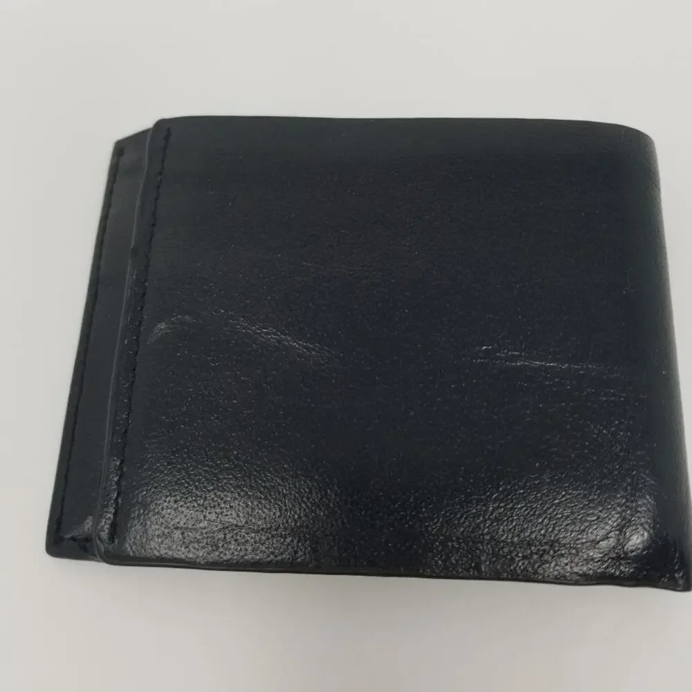 Perry‎ Ellis Black Leather Men's Wallet