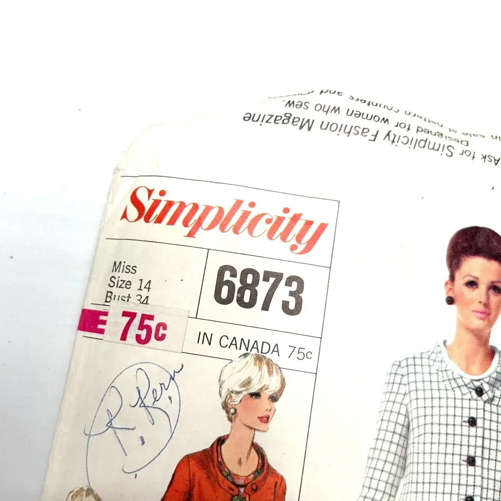 Simplicity vintage pattern