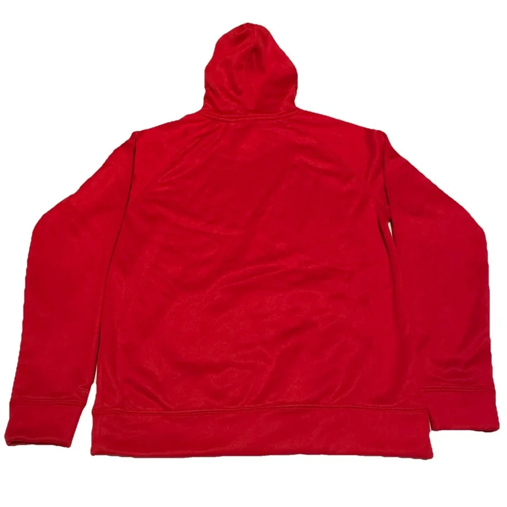 Davidson Wildcats Colosseum Active Hooded‎ Sweatshirt Men Medium Red Logo