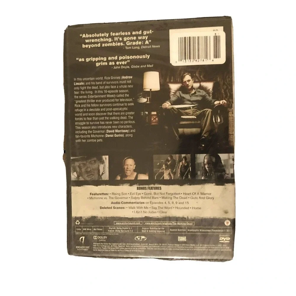 The Walking Dead Complete Third Season‎ 3 DVD Sealed Promo Copy AMC TV Show