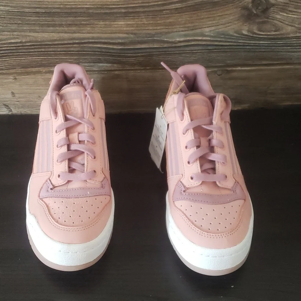 New Adidas Forum Bold Pink Womens 6.5 Sneakers Streetwear Casual Everyday Sporty