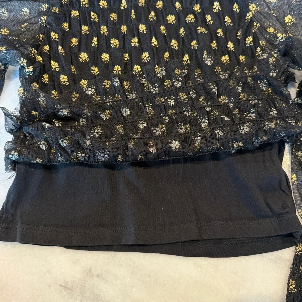 Zara black sleeves design
