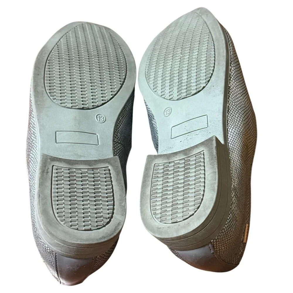 Uubaris Silver Faux Snake Loafers Slip On Dress Tuxedo Shoes Going‎ Out Mens 13