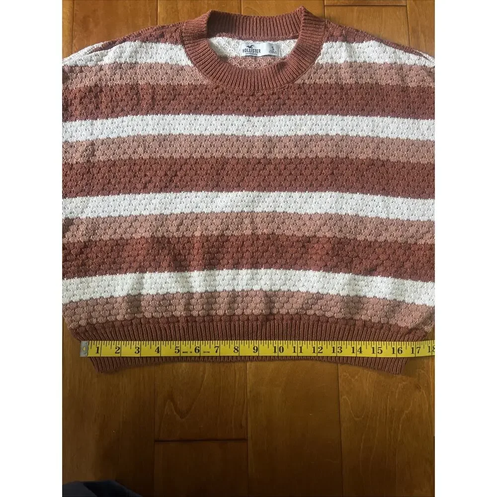 Hollister striped knit
