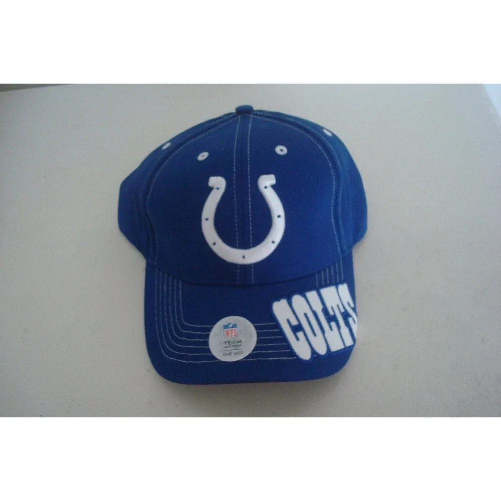 INDIANA COLTS    Strapback BEACH‎ GOLF DEADSTOCK HAT CAP VINTAGE H2
