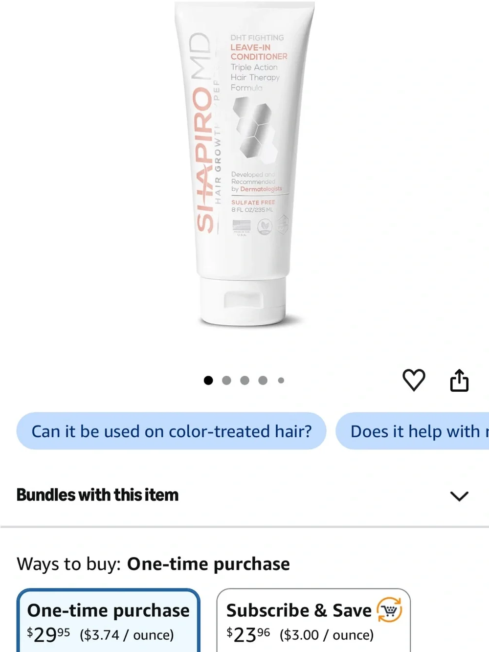 Dr Shapiro Leave-In Conditioner