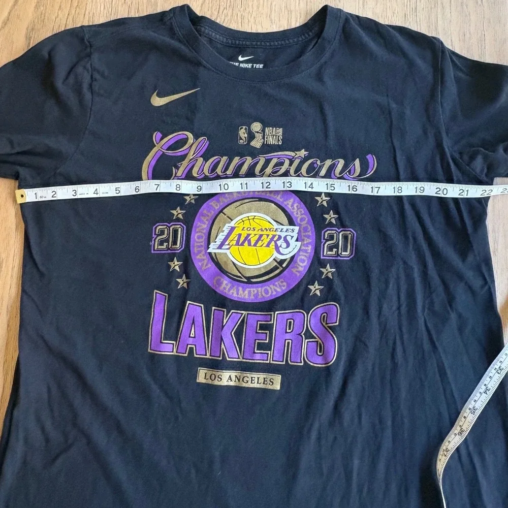 The‎ NIKE Tee LA Lakers 2020 NBA Finals Champions T-Shirt Black L Basketball
