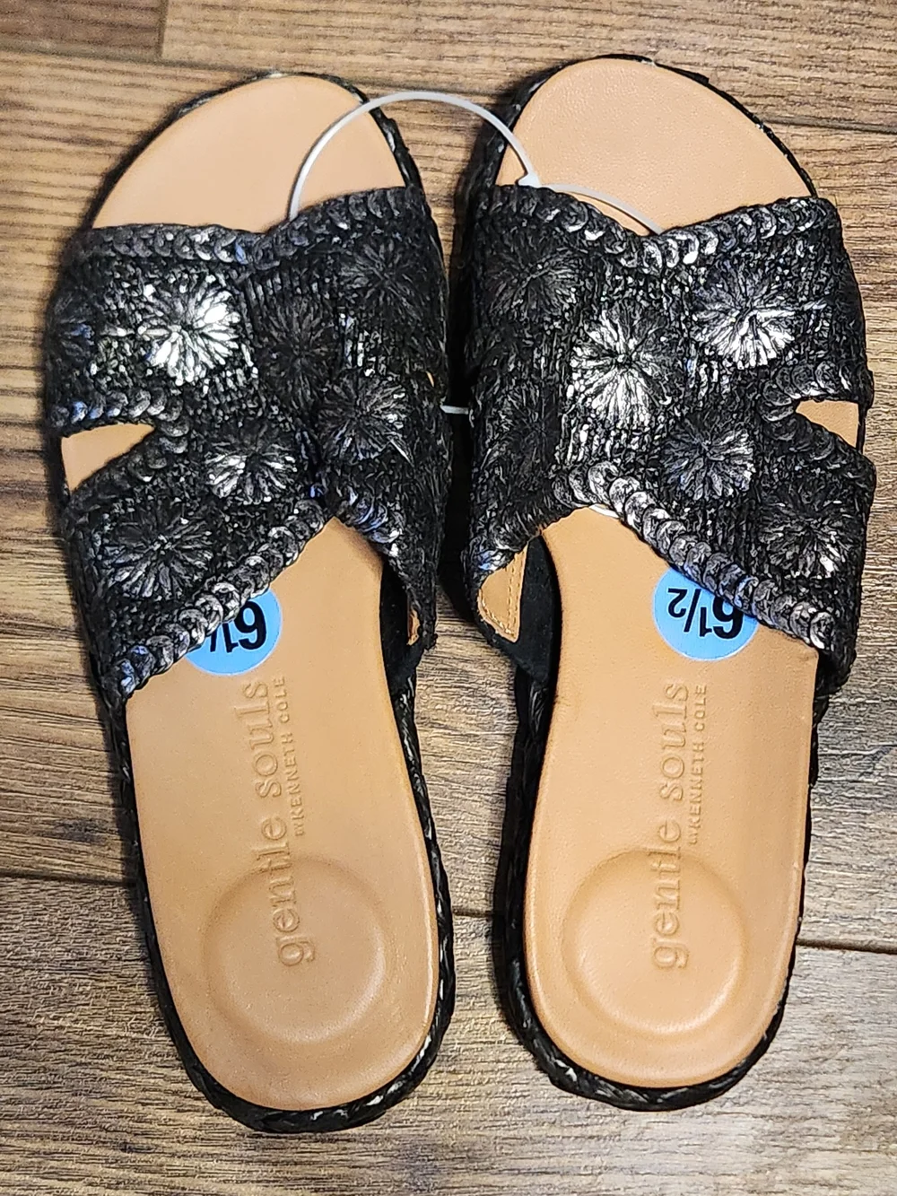 gentle souls metallic black