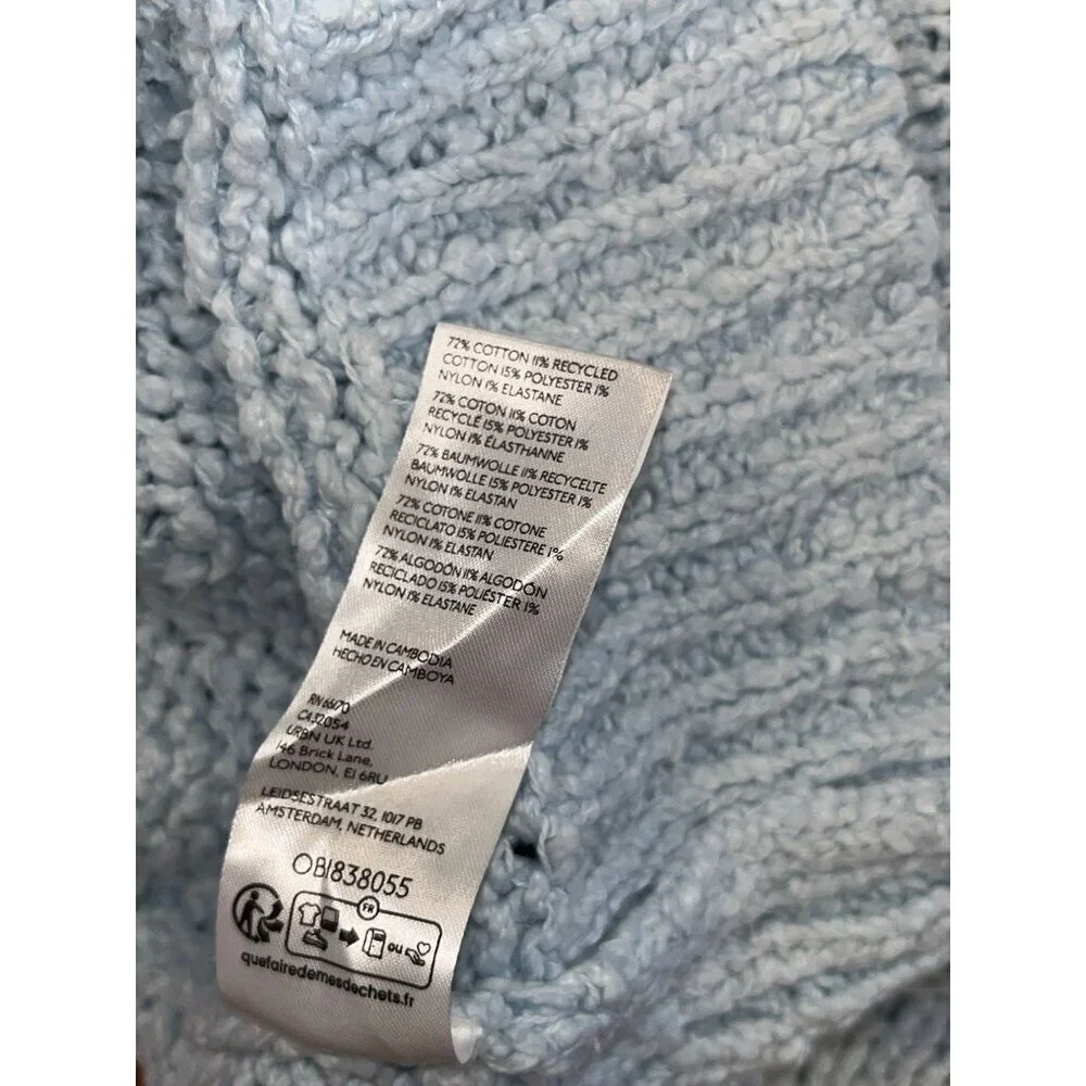 Anthropologie blue baggy