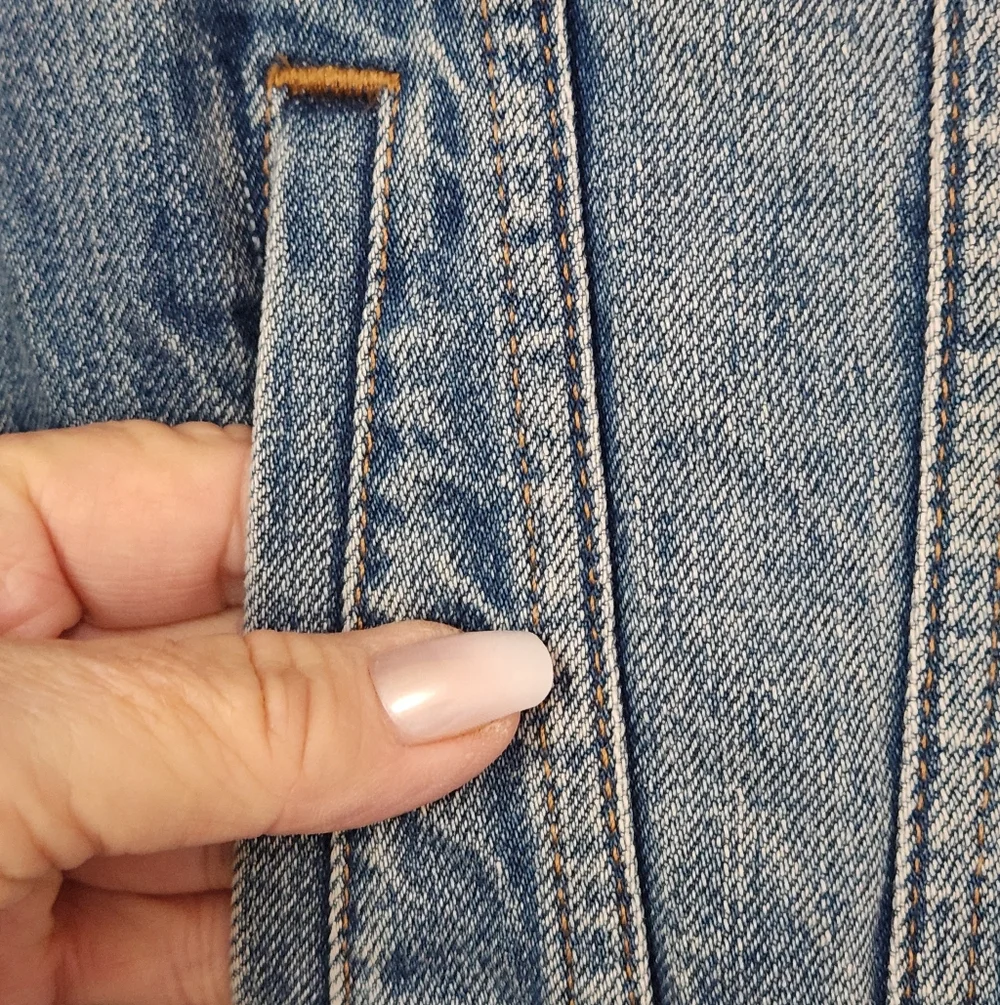 Madewell Classic Trucker Boho Denim Jacket Size XXS