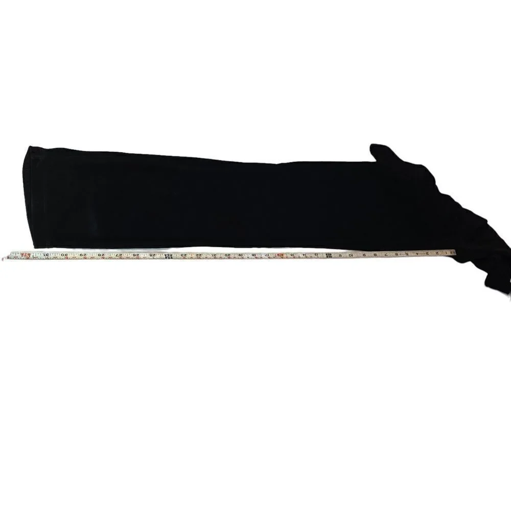 New c.l.o.t.h.e.s. Black Straight‎ Leg Slinky Stretchy Size Medium Long Pants