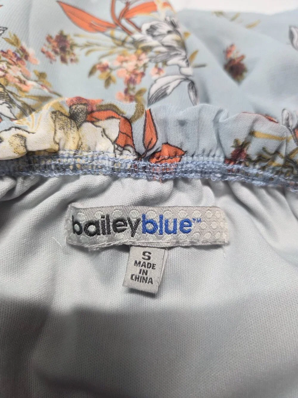 bailey blue oz 100%