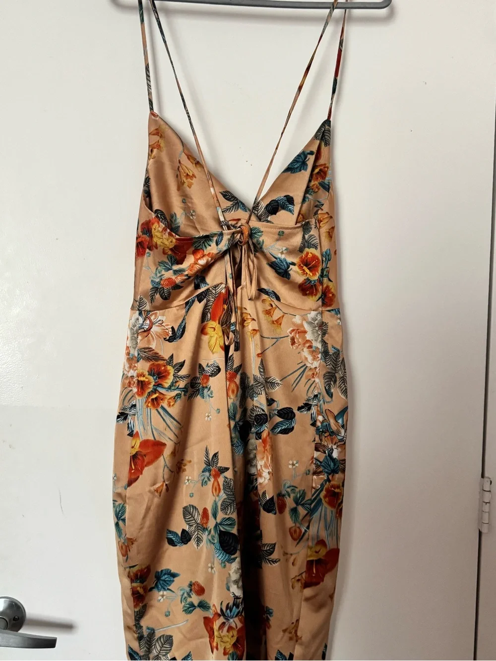 Boohoo satin look