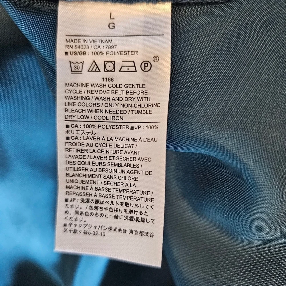 Banana Republic satin twill