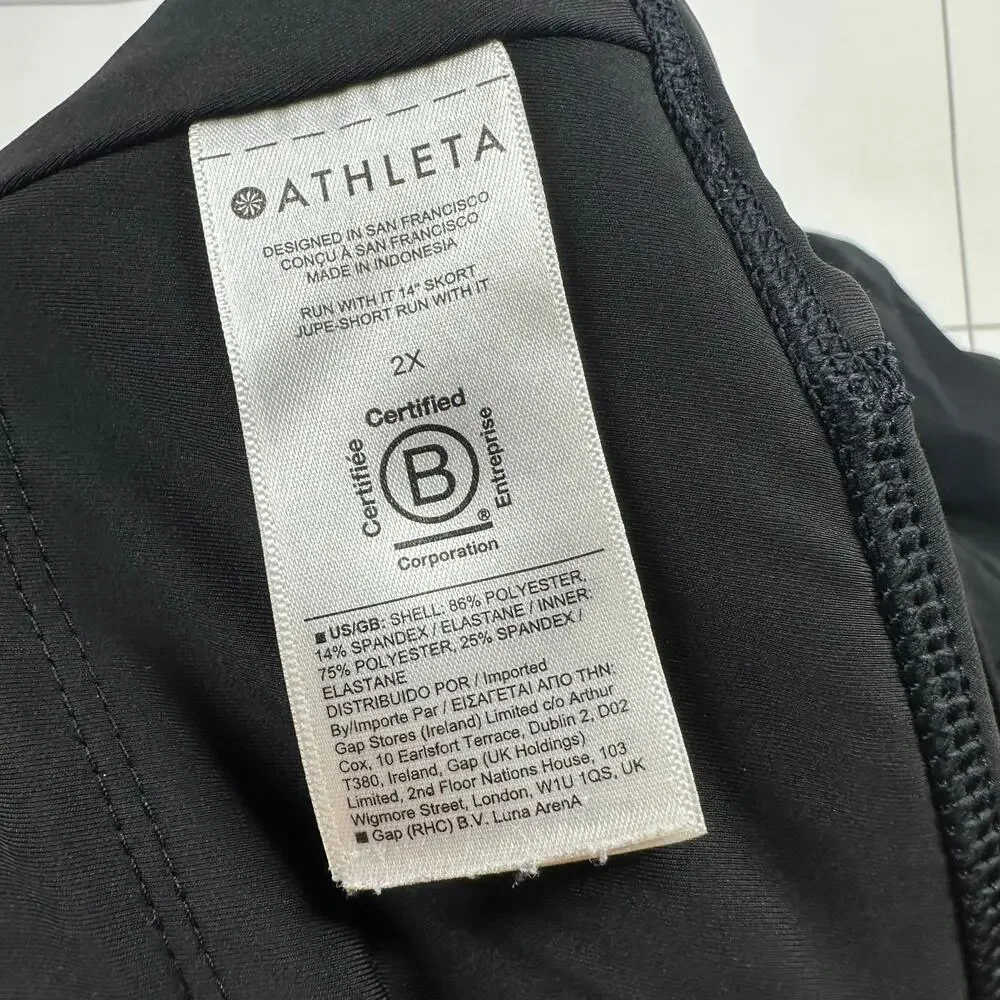 Athleta black run