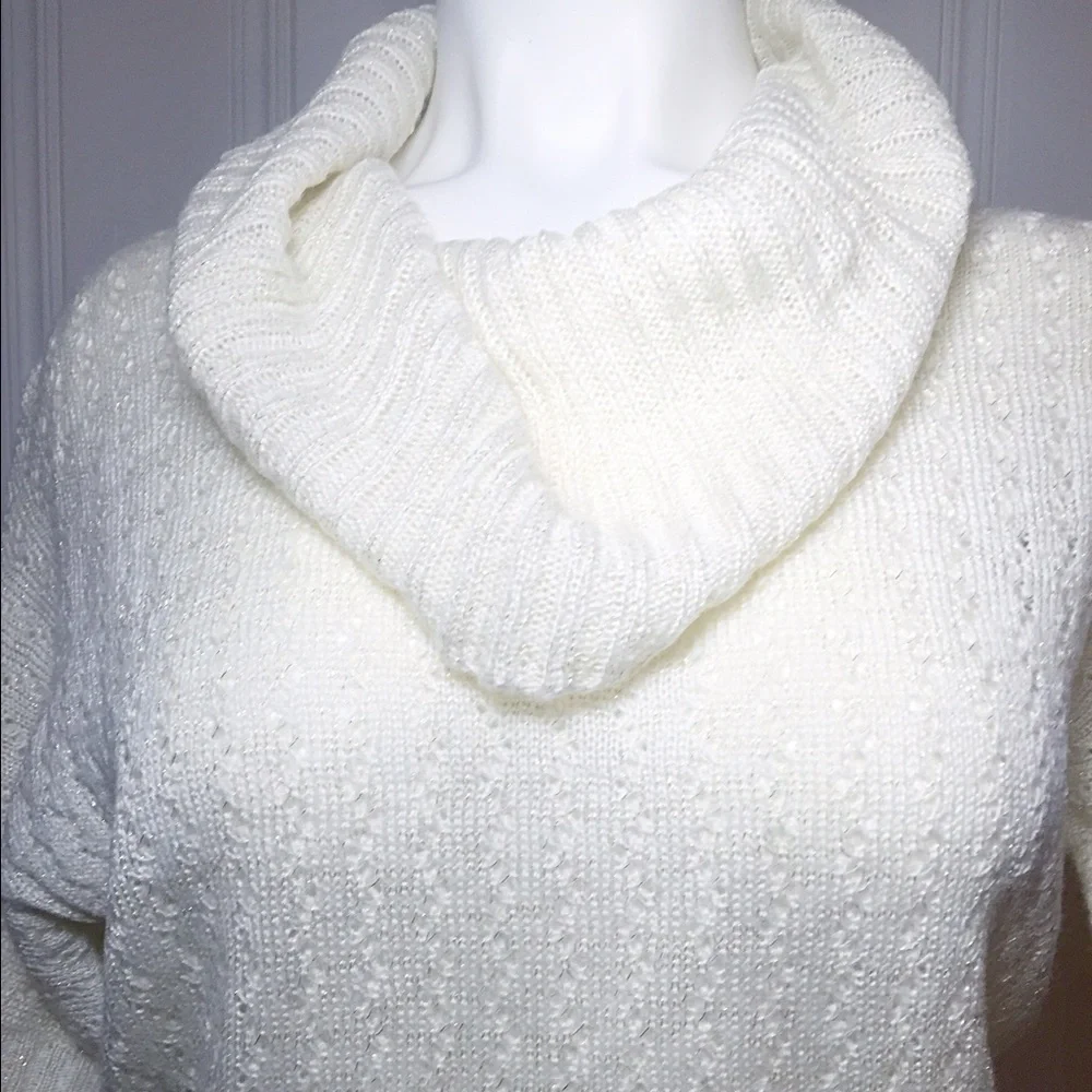 Cream w/ Gold Sweater - NWT