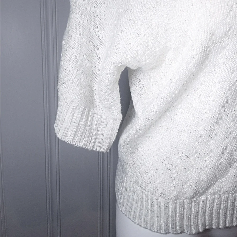 Cream w/ Gold Sweater - NWT