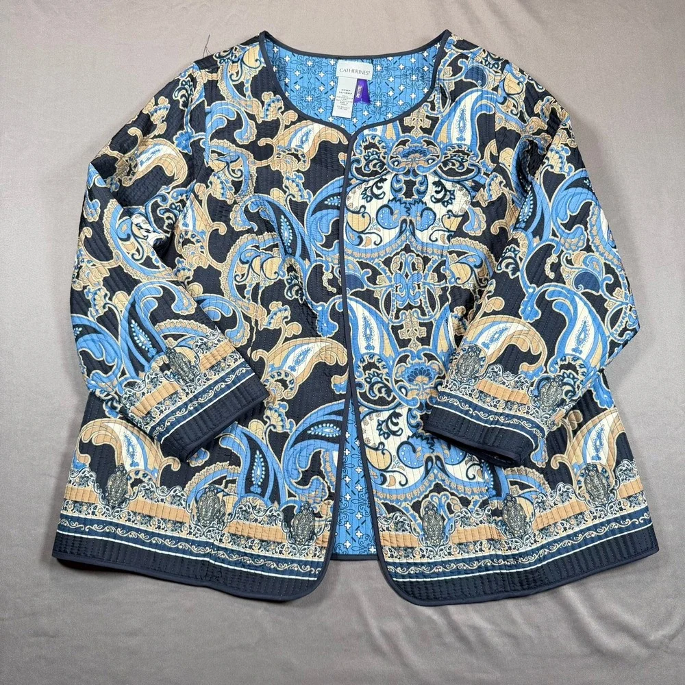 Catherines quilted open