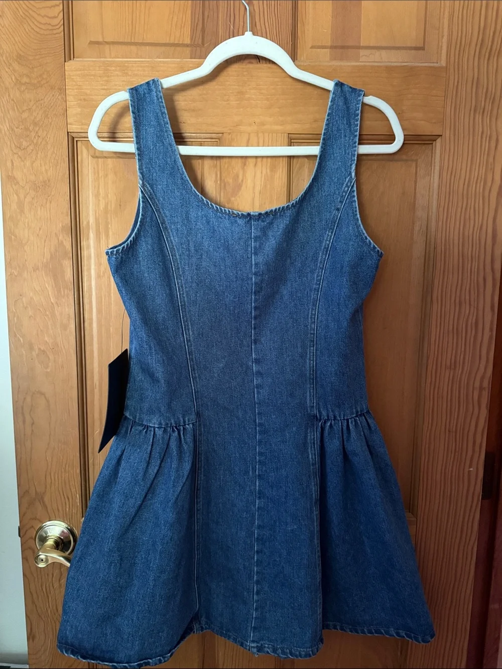 Lulus sleeveless denim