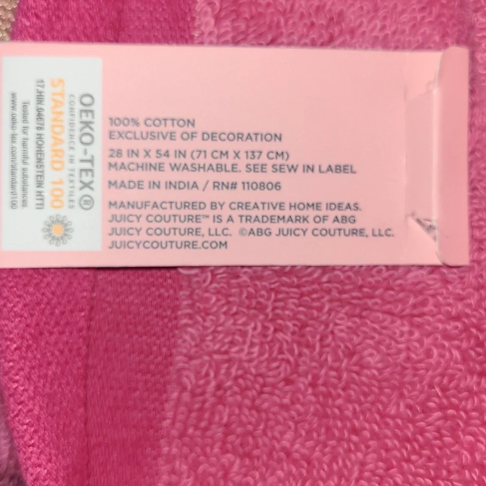 Juicy Couture luxurious pink
