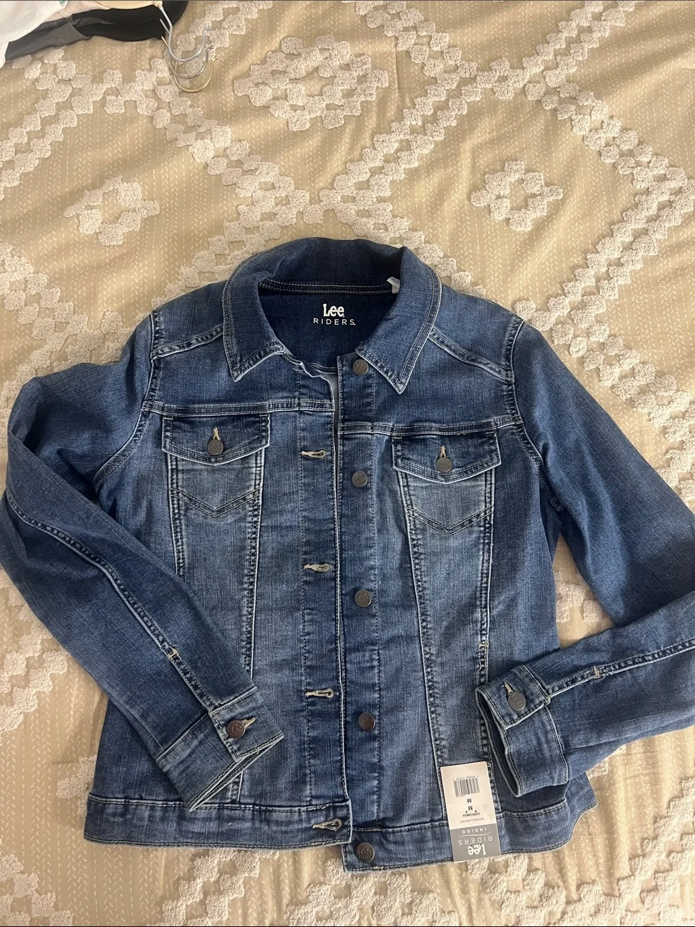 Lee Blue Washed Denim Jacket
