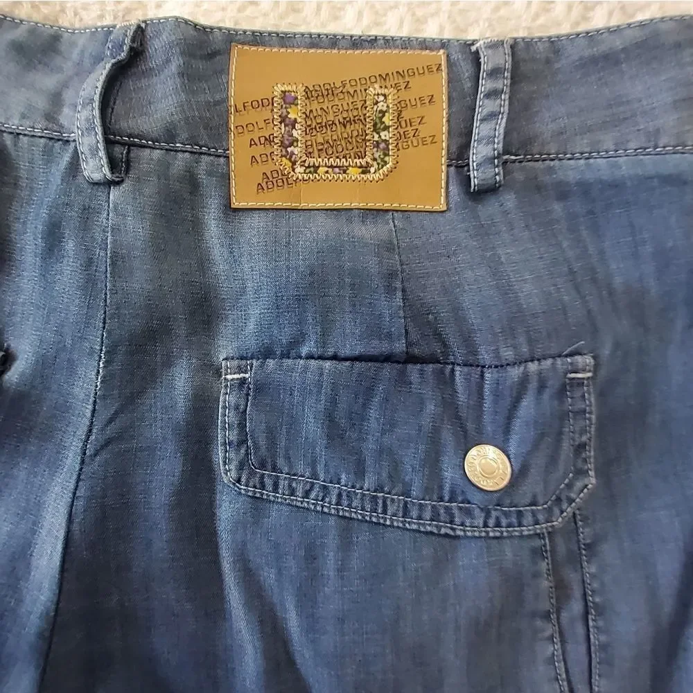 Adolfo Dominguez light denim