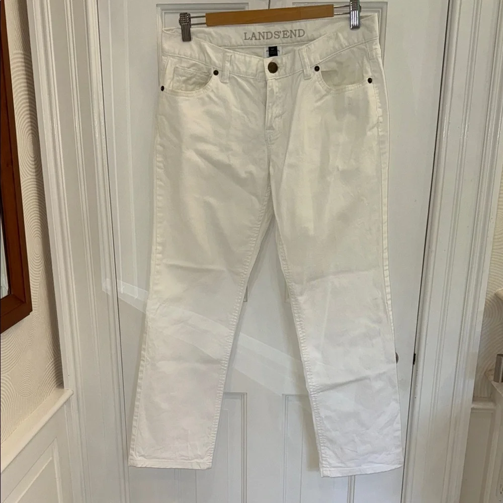 Lands End crisp white