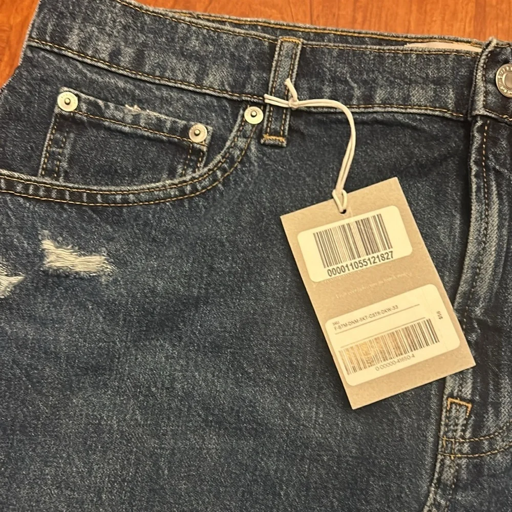 Everlane hem denim