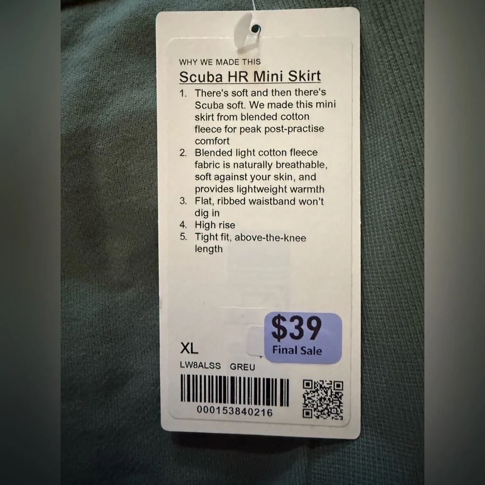 lululemon athletica nwt size