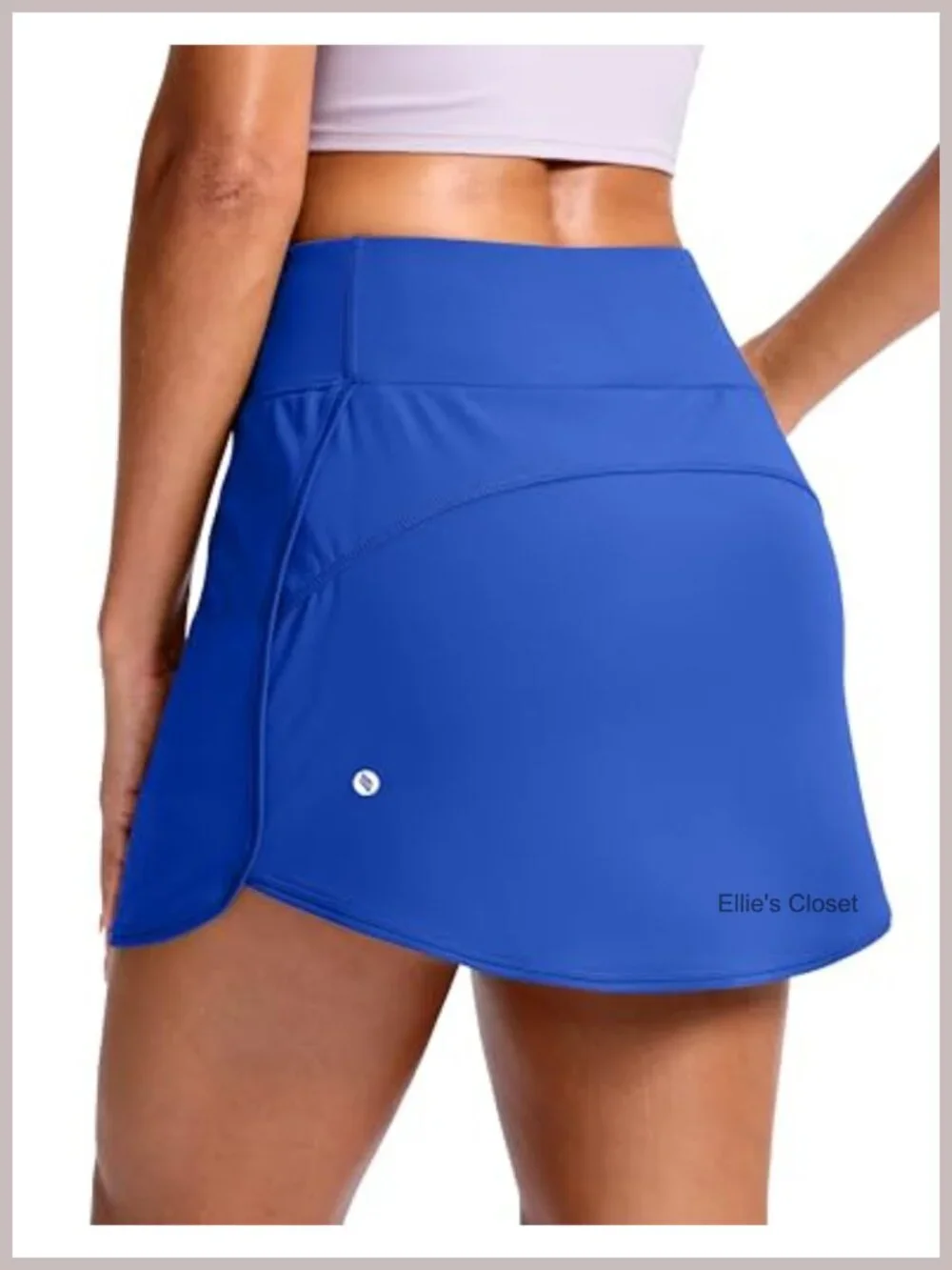 High Waisted Skorts with Pockets, Built-in Shorts, A-Line Athletic Golf Tennis