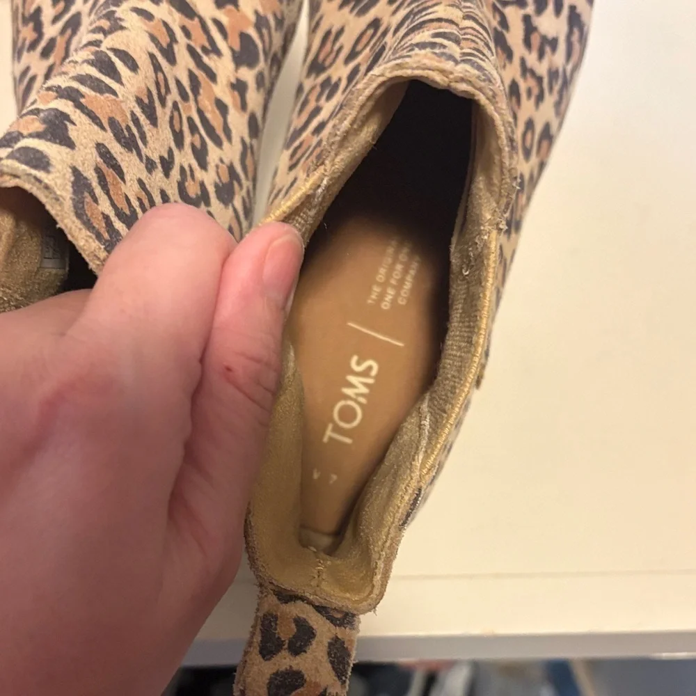 Toms stylish leopard