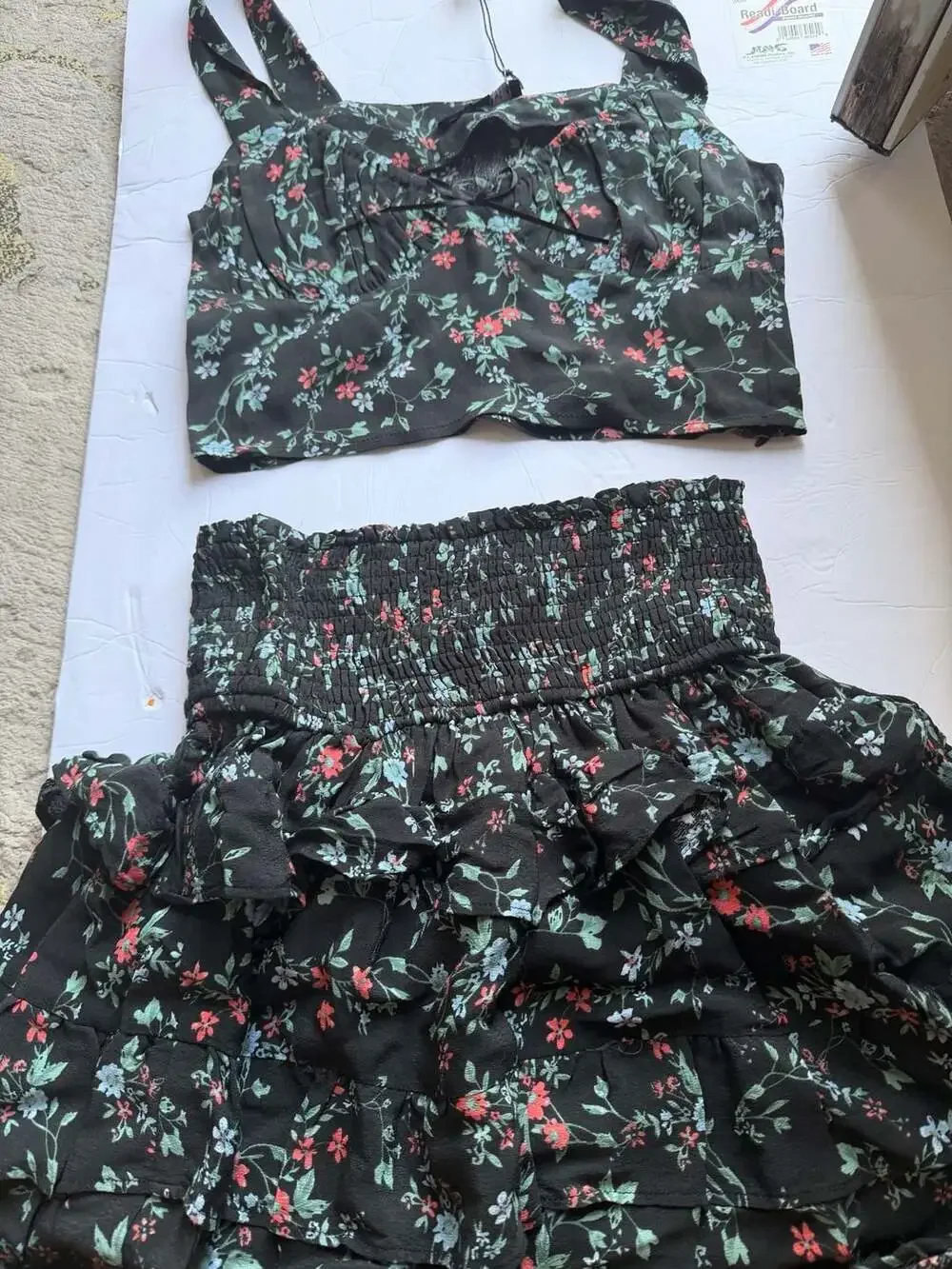 Olivaceous two piece