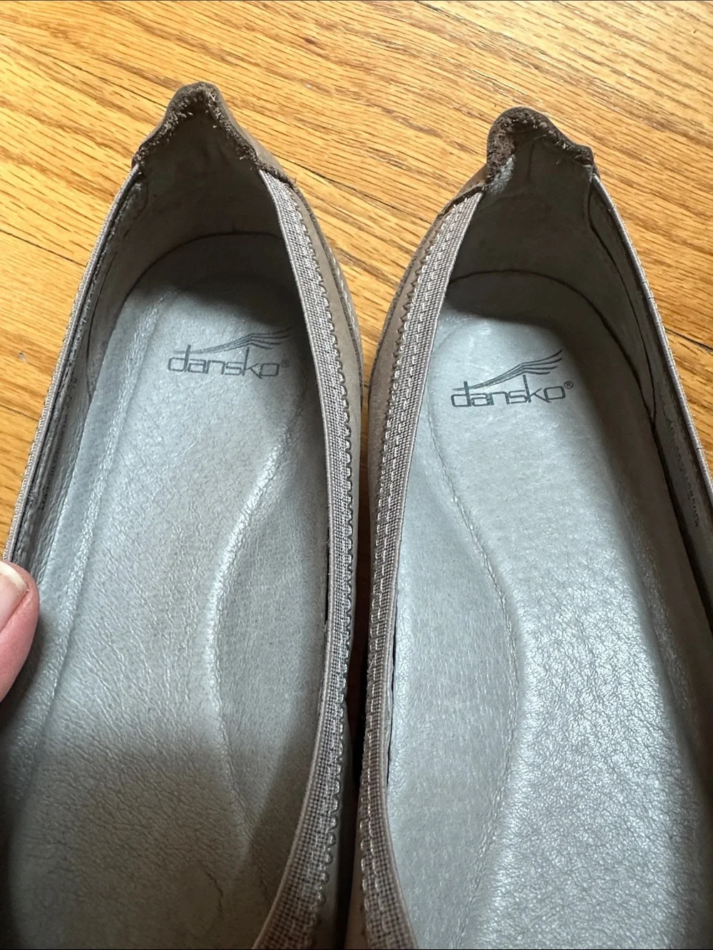 Dansko lightweight taupe