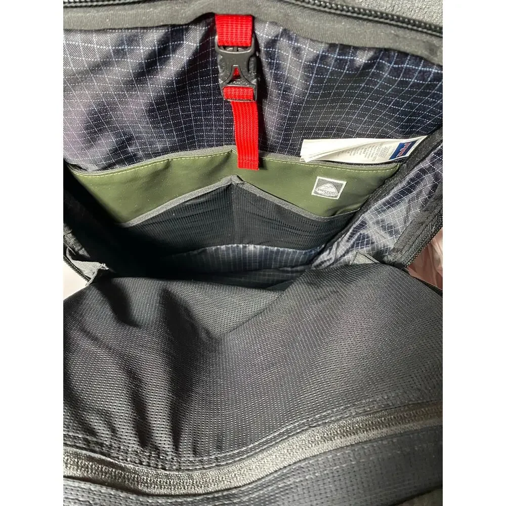 JanSport Dissenter Backpack /Laptop Military Green / Black Suede