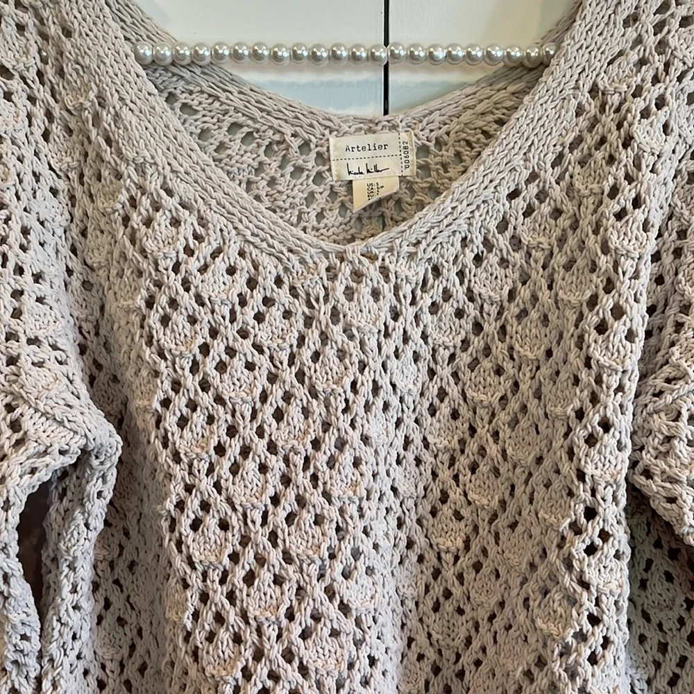 Nicole Miller open knit