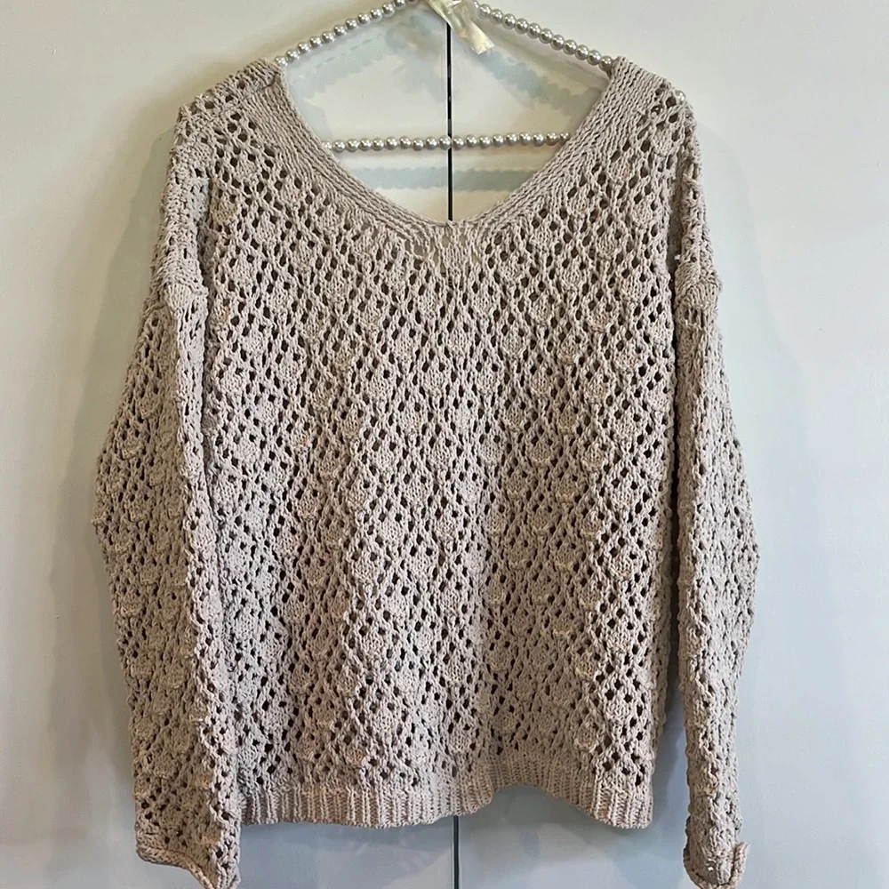 Nicole Miller open knit