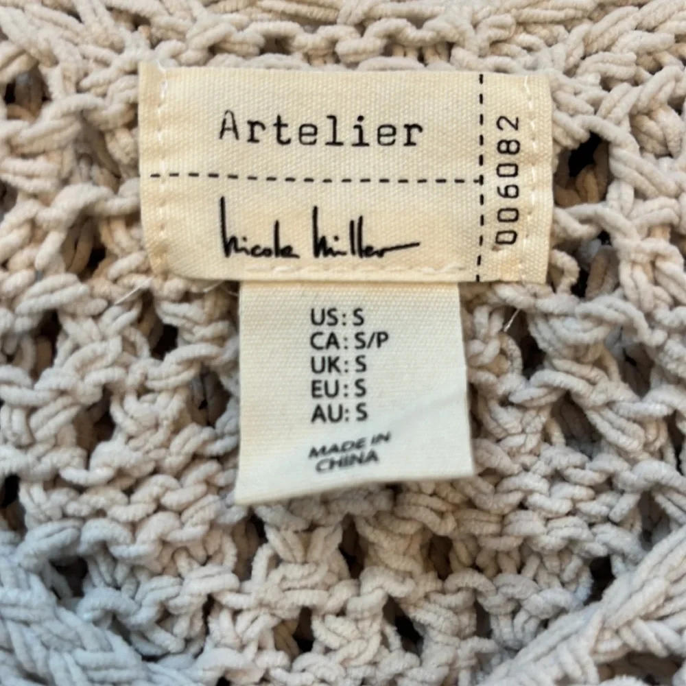 Nicole Miller open knit