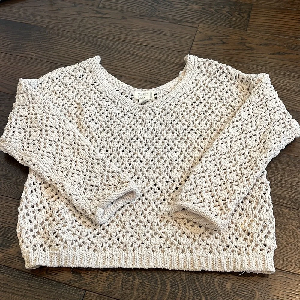 Nicole Miller open knit