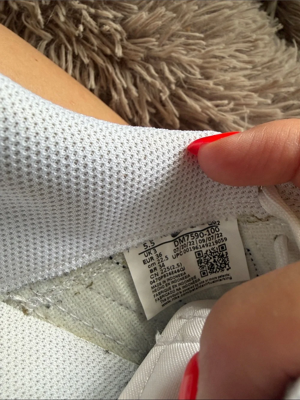 Nike gently worn