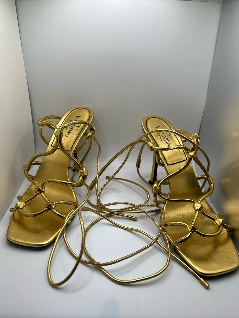 Valentino Garavani sleek metallic