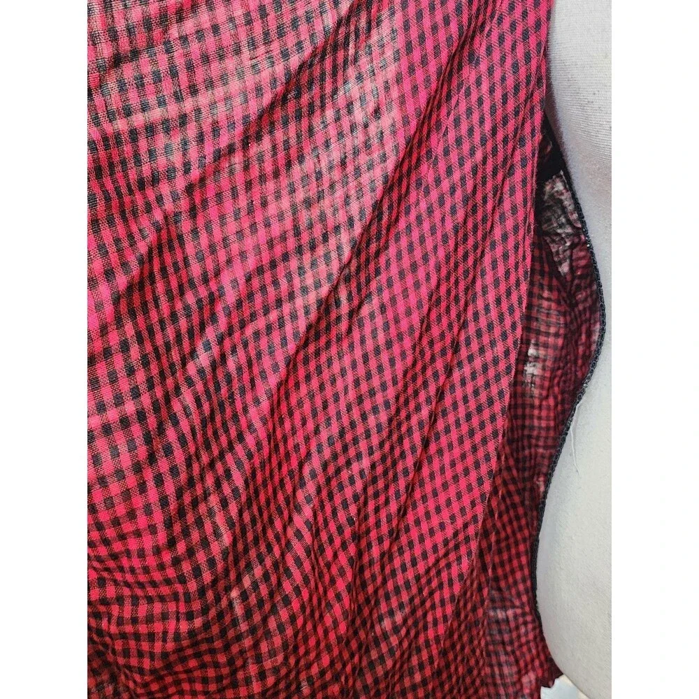 Umgee red plaid