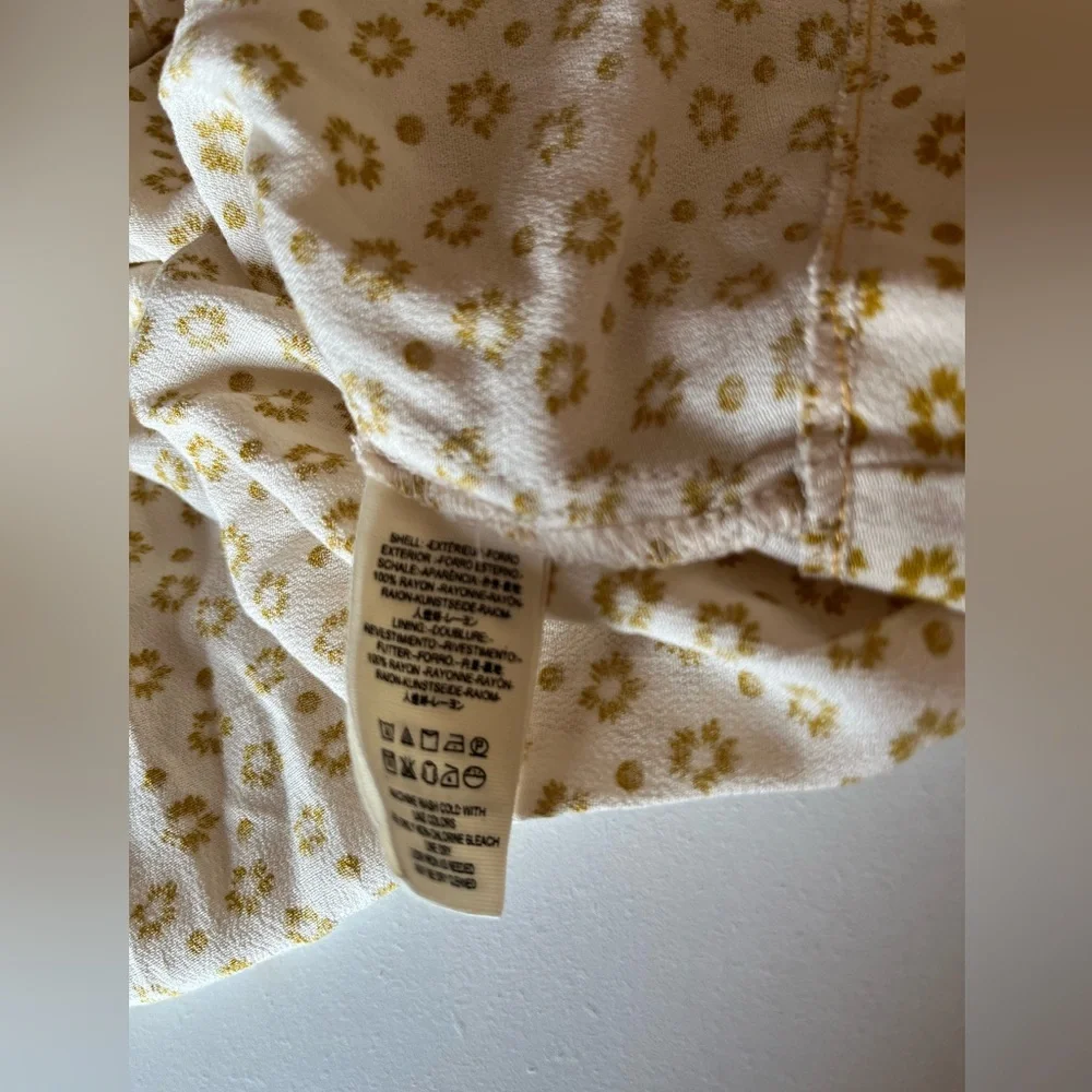 Free People xs chic floral