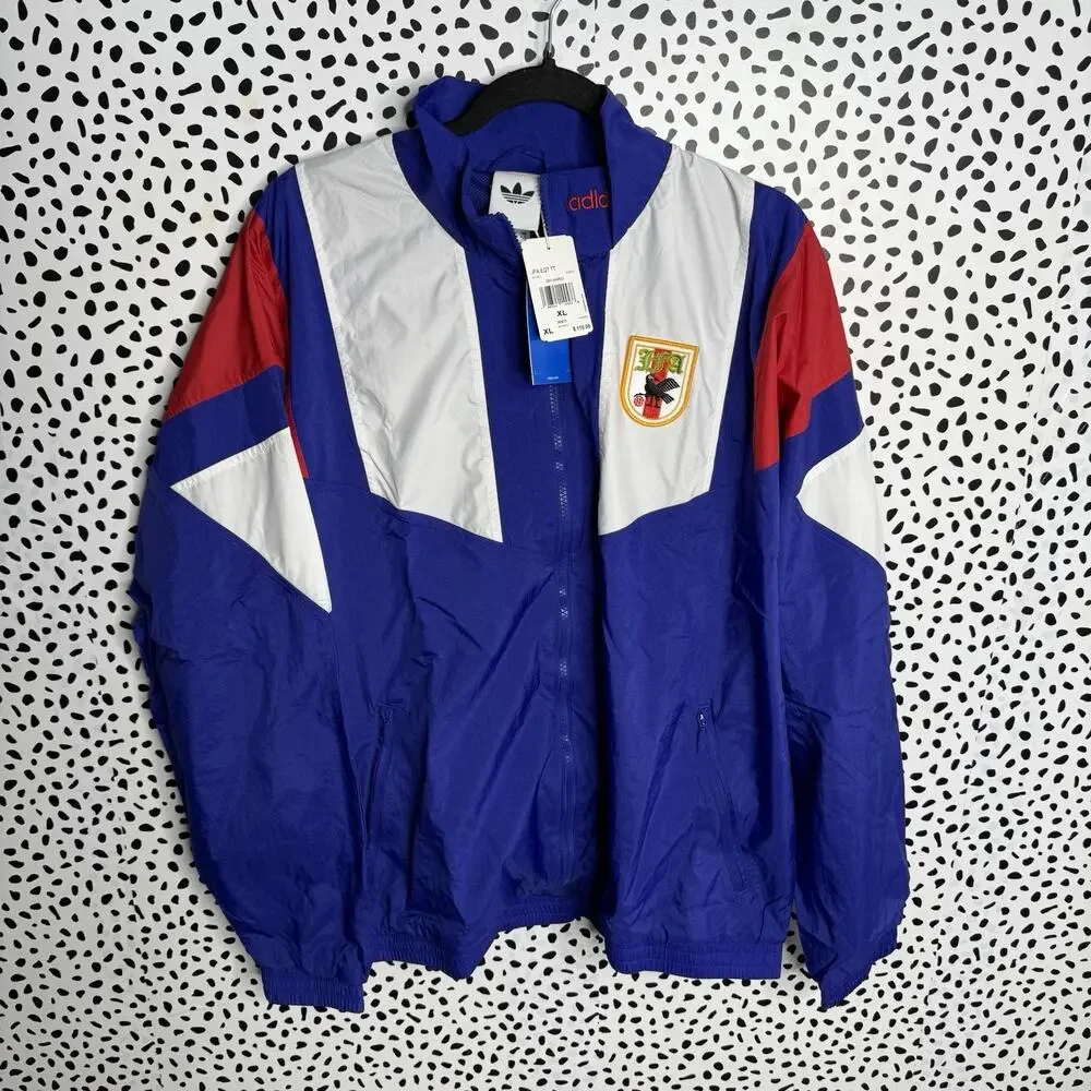 Adidas Soccer Japan National Football Team EQT Track Top Jacket Blue XL