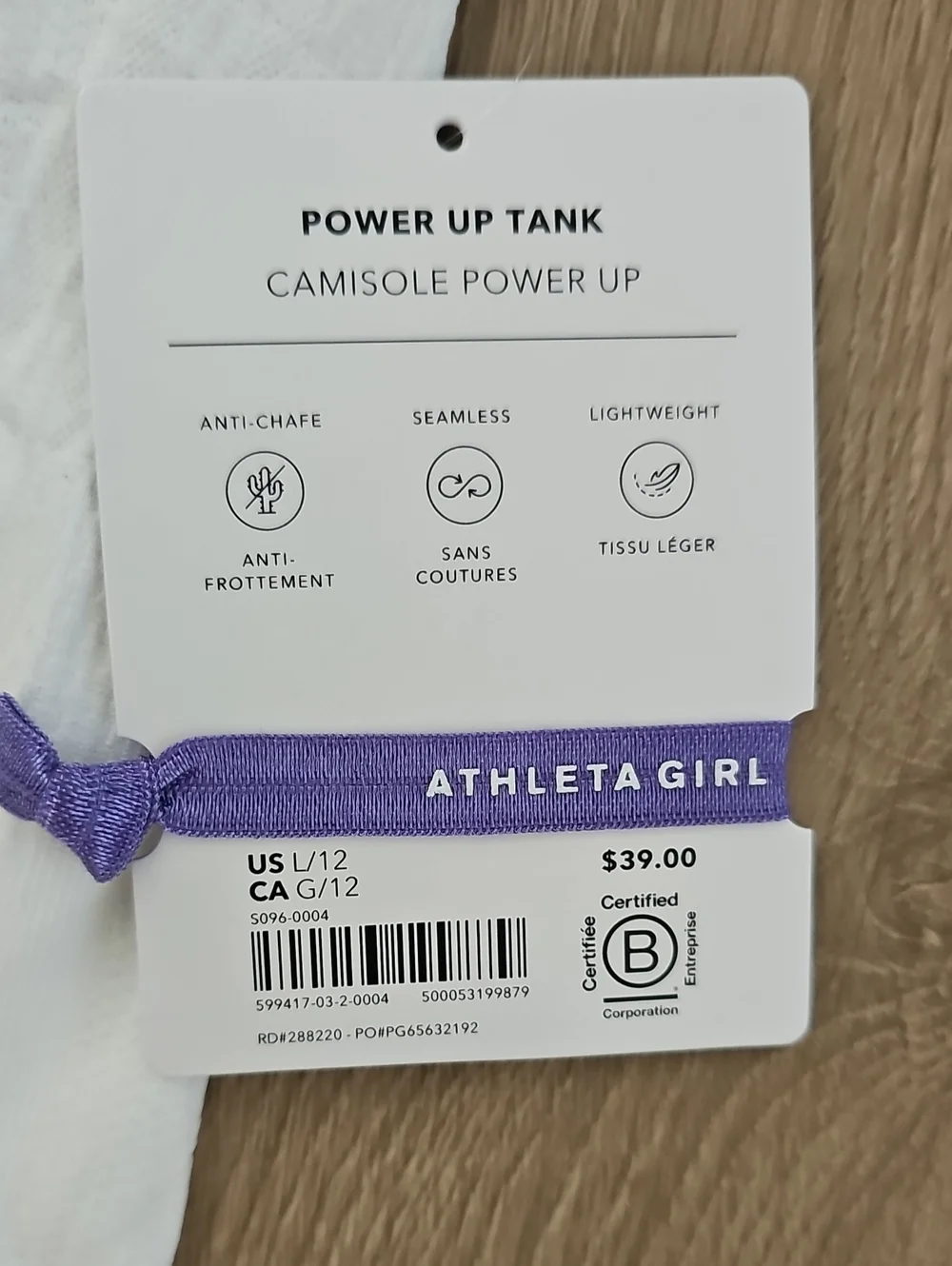 Athleta girl tank