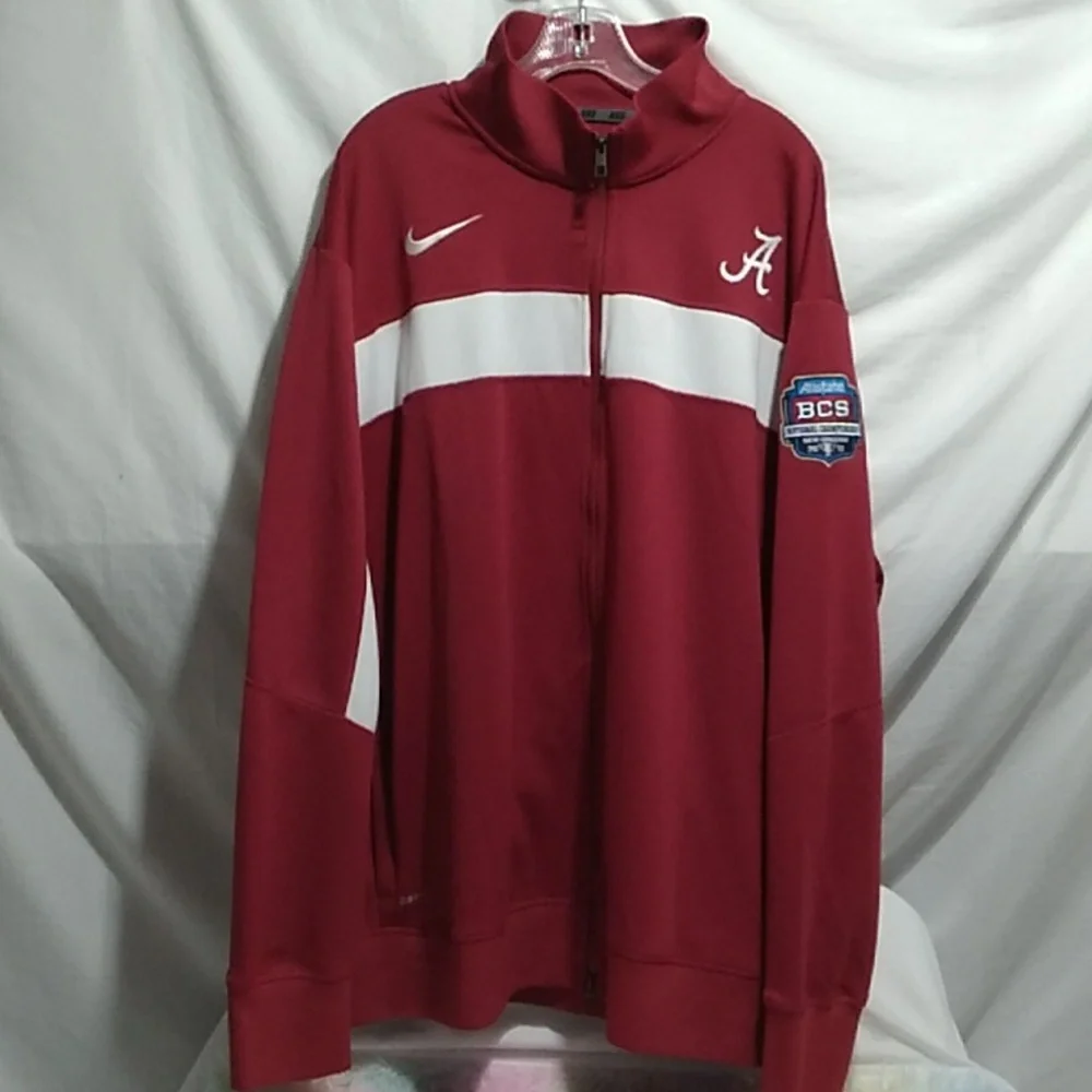 (BX86) SALE! Nike 2012 BCS National Championship New Orleans Dri Fit Jacket