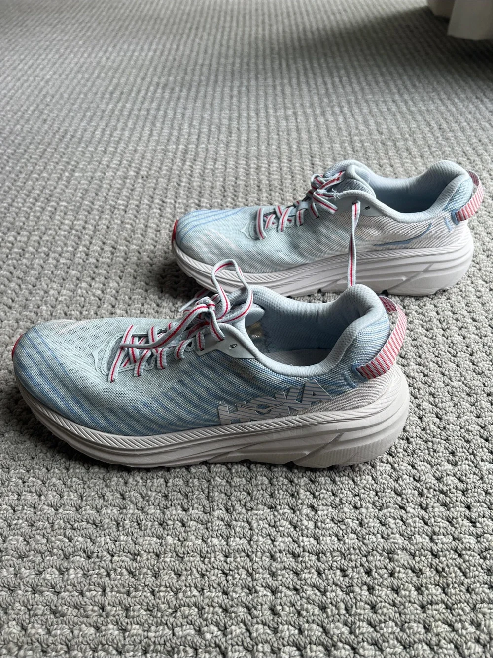 Hoka light blue