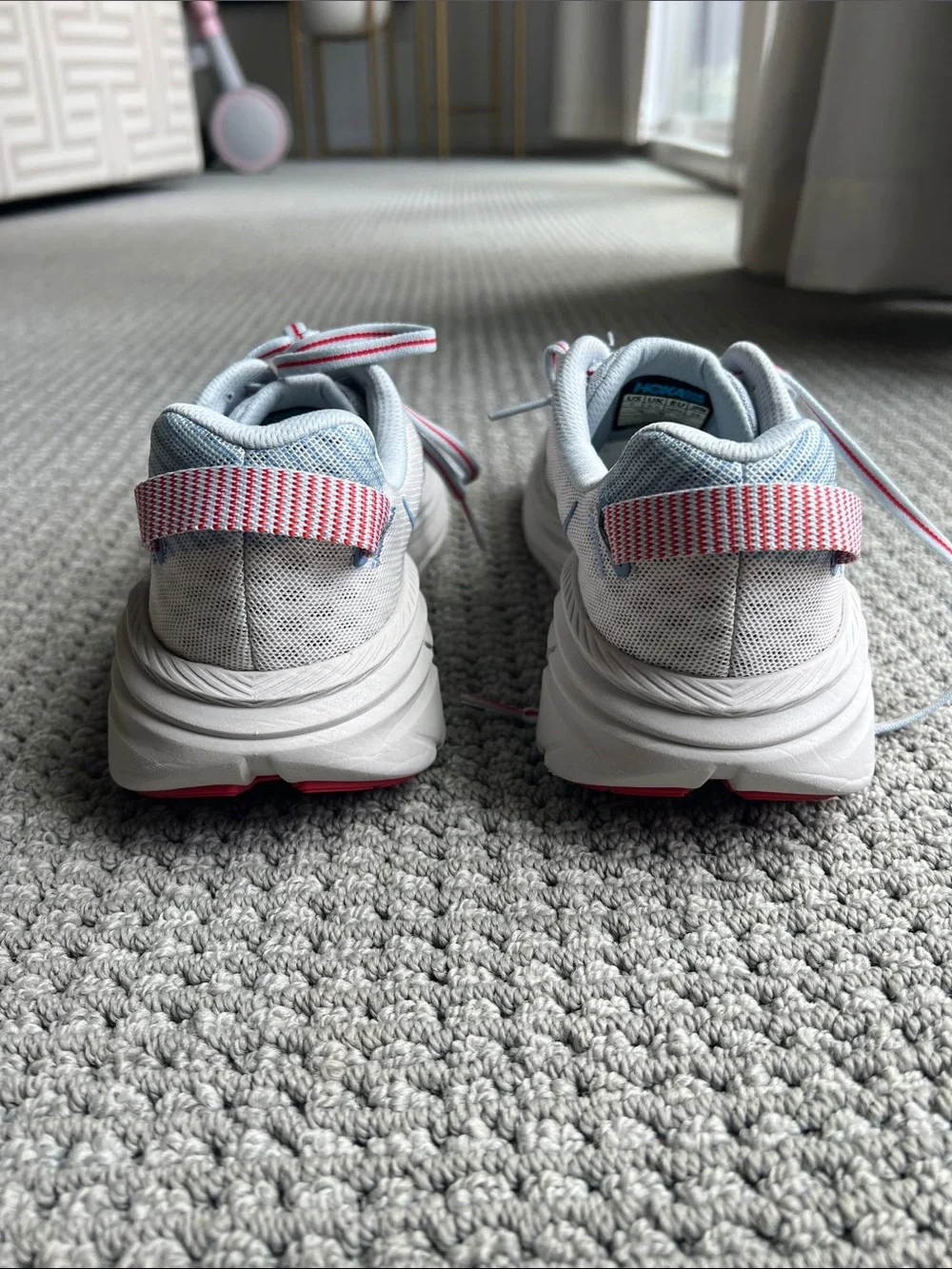 Hoka light blue