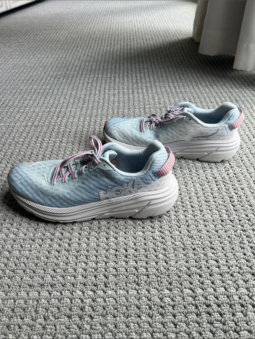 Hoka light blue